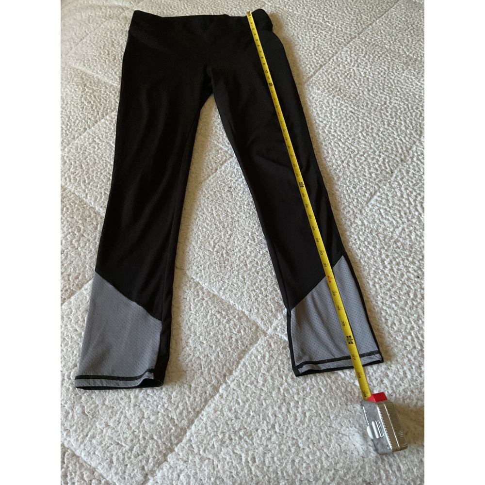 Guilty Soles Leggings Womens GL Black Excellent Mesh Panel‎ Athletic Yoga Pants